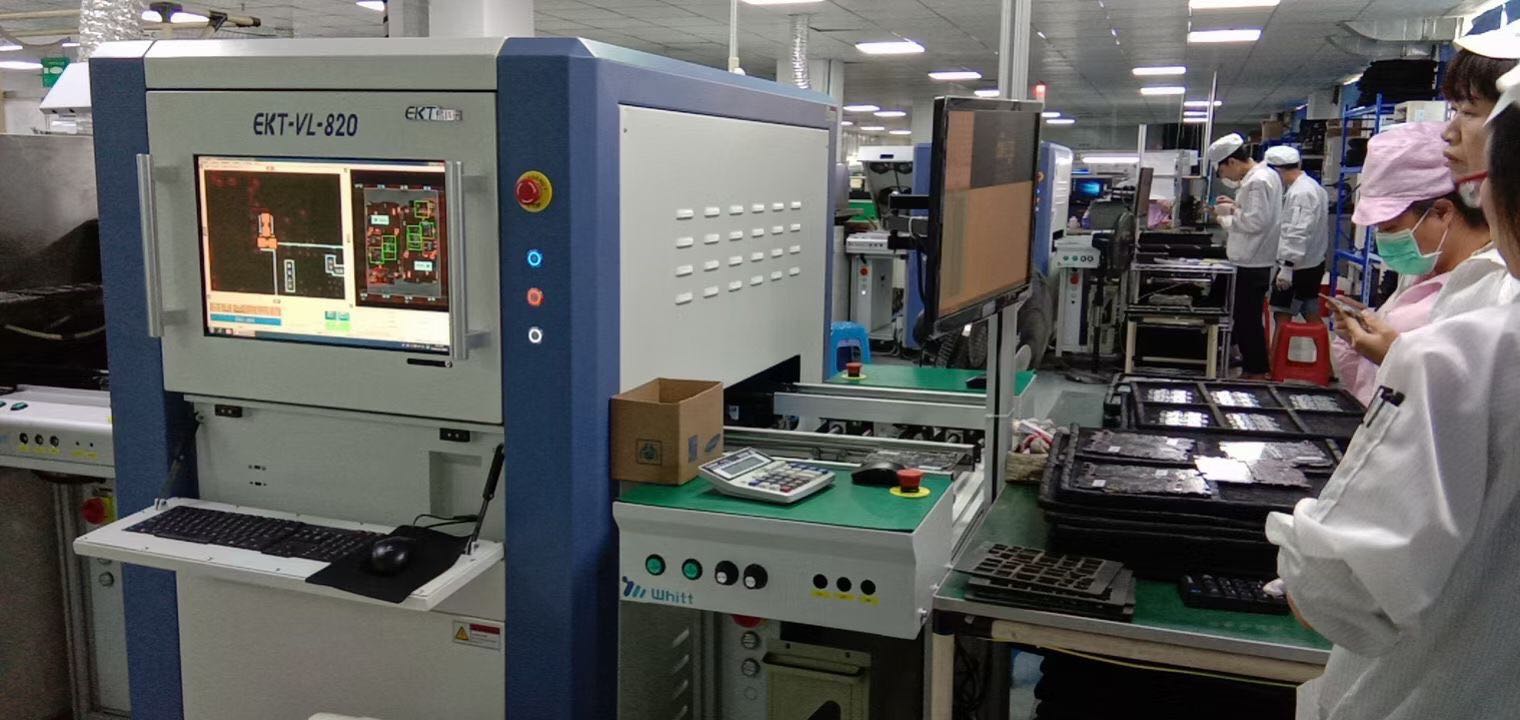 High quality request of SMT patch PCB  production process need application of AOI detector